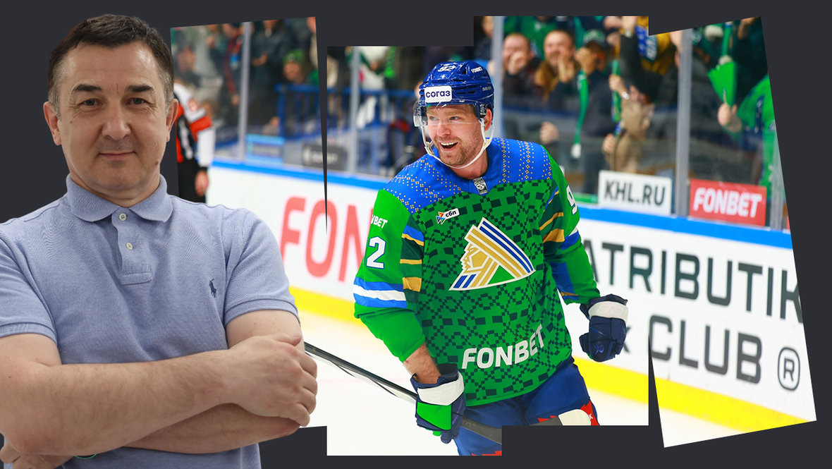    Ринат Баширов и Евгений Кузнецов.ХК «Салават Юлаев», Александр Федоров