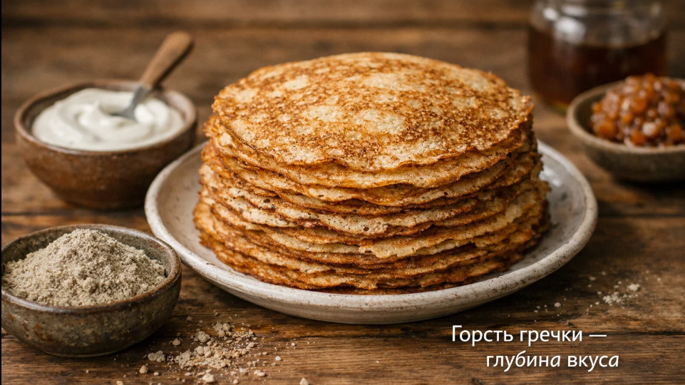 Зачем в старинных рецептах в блинное тесто добавляли немного гречневой муки: вкус становится глубже