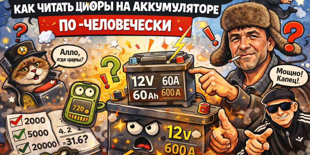 Вольты, амперы, ватт-часы: как читать цифры на аккумуляторе по-человечески — чтобы не купить «красивую наклейку»