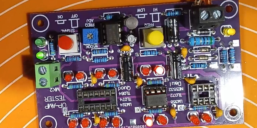 Испытатель исправности микросхем ОУ