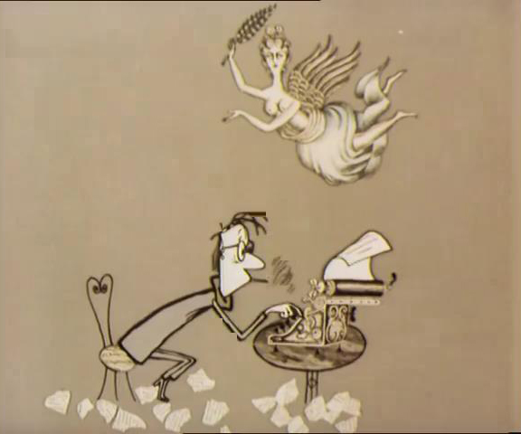 Кадр из м/ф Фильм, фильм, фильм. Реж. Ф.Хитрук, 1968 г. Фото в свободном доступе из интернета. 