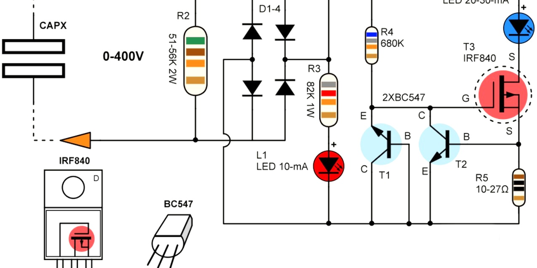 Разряжатель конденсаторов
