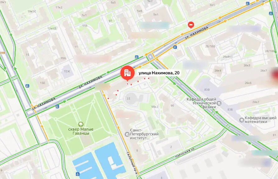    Фото: скриншот сервиса Яндекс Карты