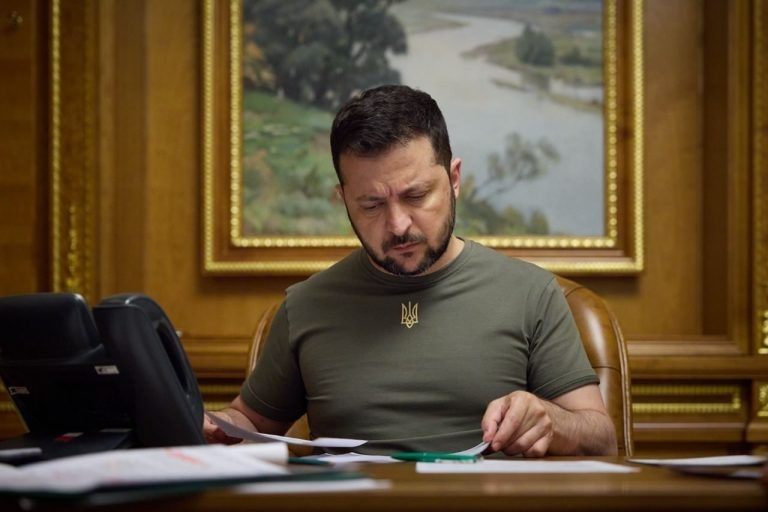    Фото: t.me/V_Zelenskiy_official Татьяна Пономарева