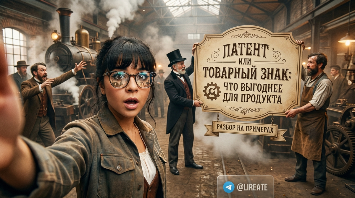    Разбор преимуществ патента и товарного знака для розничных продуктов Лирейт