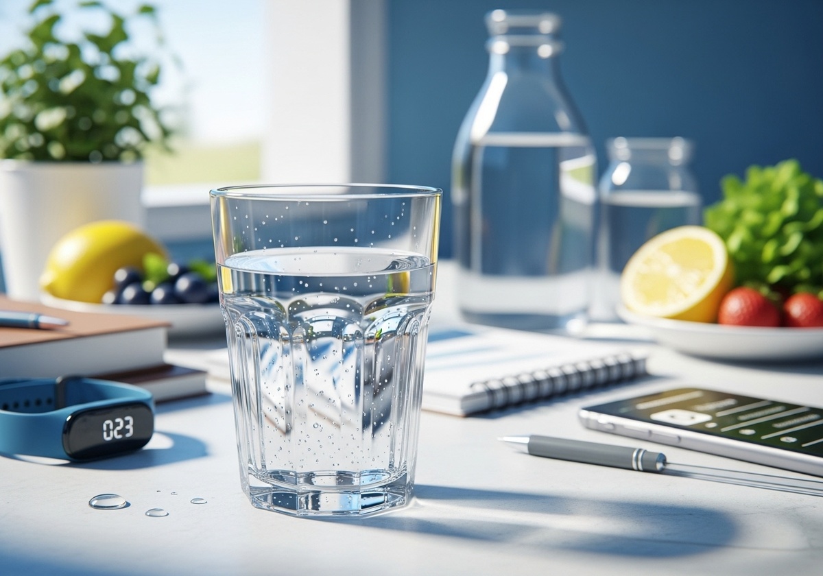 Вода в стакане