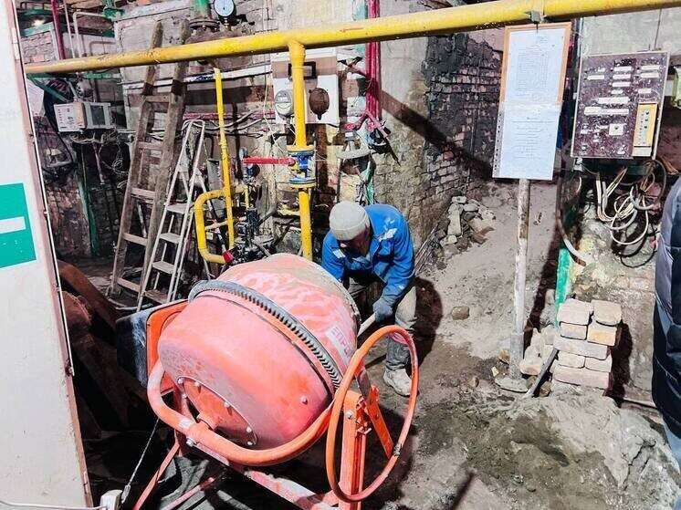     Работа на котельной «Уральская» в Кушве. Фото: свердловский Департамент информполитики.