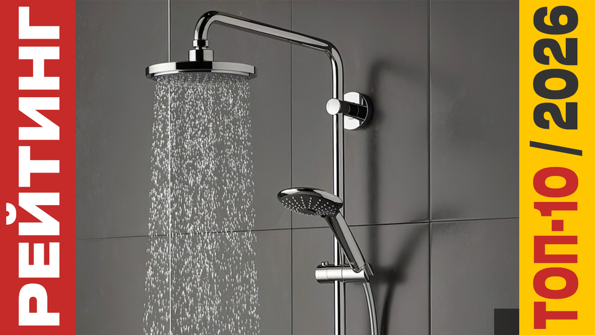 ТОП-10 Душевых систем 2026 года: Рейтинг лучших моделей