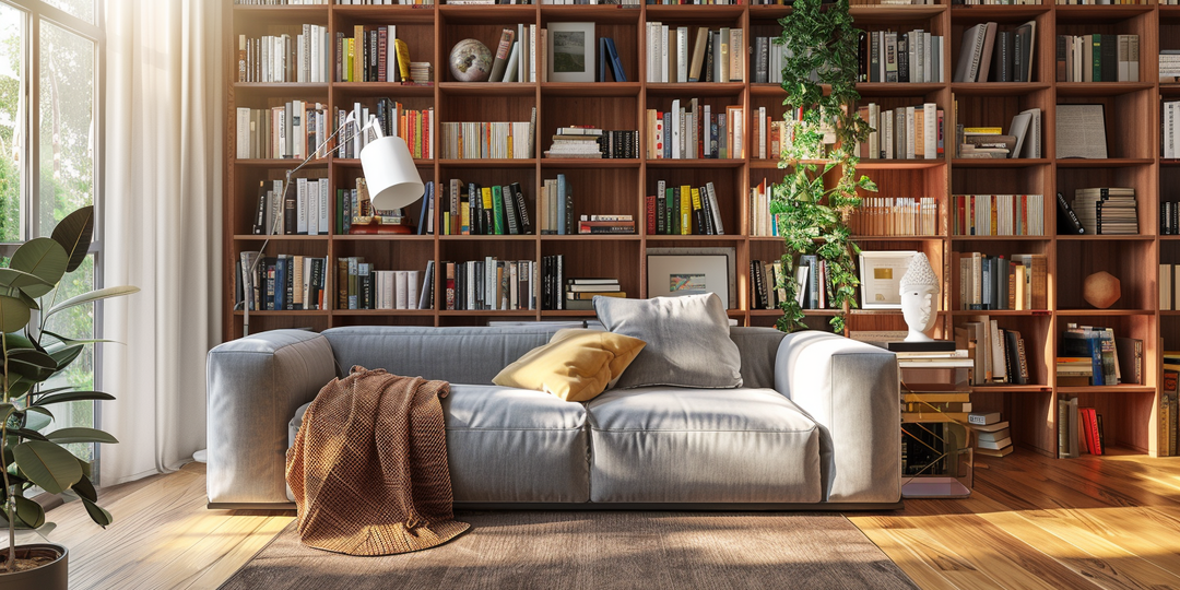 Современная стенка в гостиную в интерьере: тренды 2026 и вторая жизнь ретро-мебели