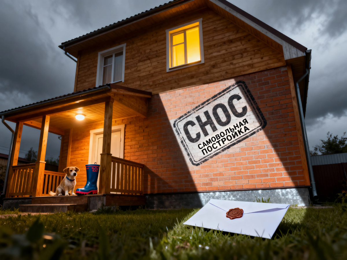 «Десять лет он строил свою крепость на своей земле. А в один день всё перевернул конверт с казённым штампом. История, от которой холодеет кровь. 🏠❄️»