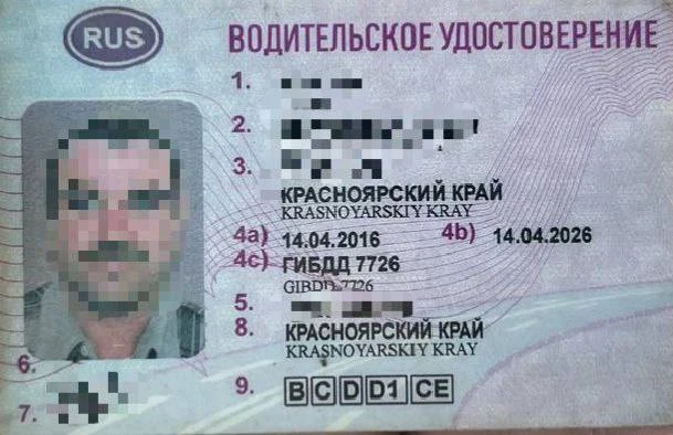     Водителя с поддельными правами задержали в Красноярском крае