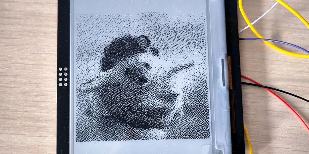 Вывод изображения на E-paper дисплей WeAct 4.2" (ESP32 + GxEPD2)