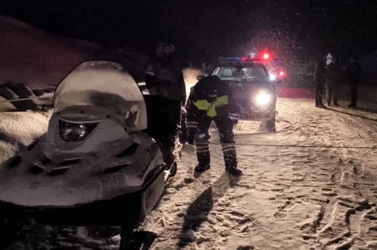    В Артемовском пьяный водитель снегохода наехал на женщину