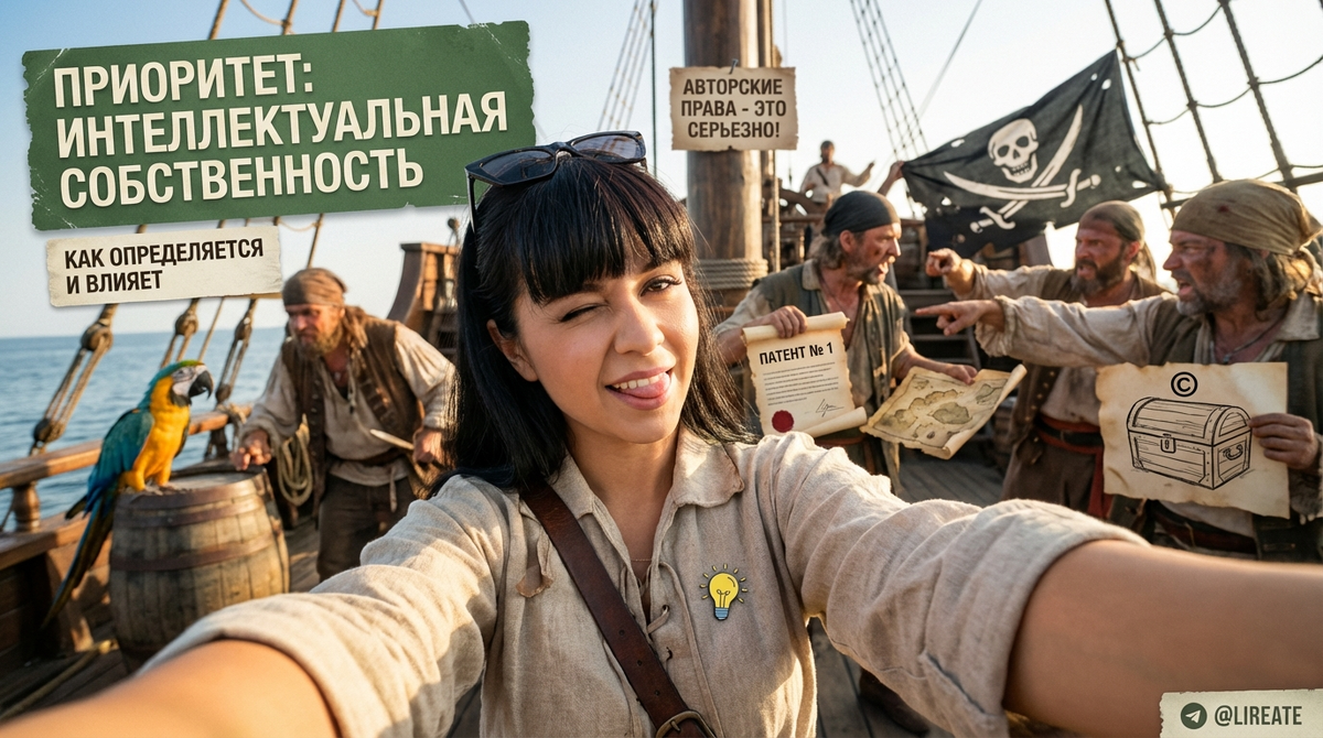    Приоритет объектов интеллектуальной собственности Лирейт