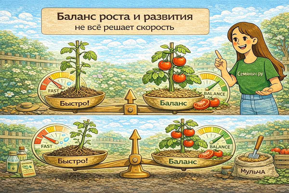 Гармония роста и развития — основа стабильных результатов. Экспертный подход и качественные семена от Семяныч.ру