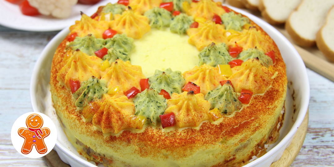 Шикарное горячее блюдо на праздничный стол ✧ Мясной торт