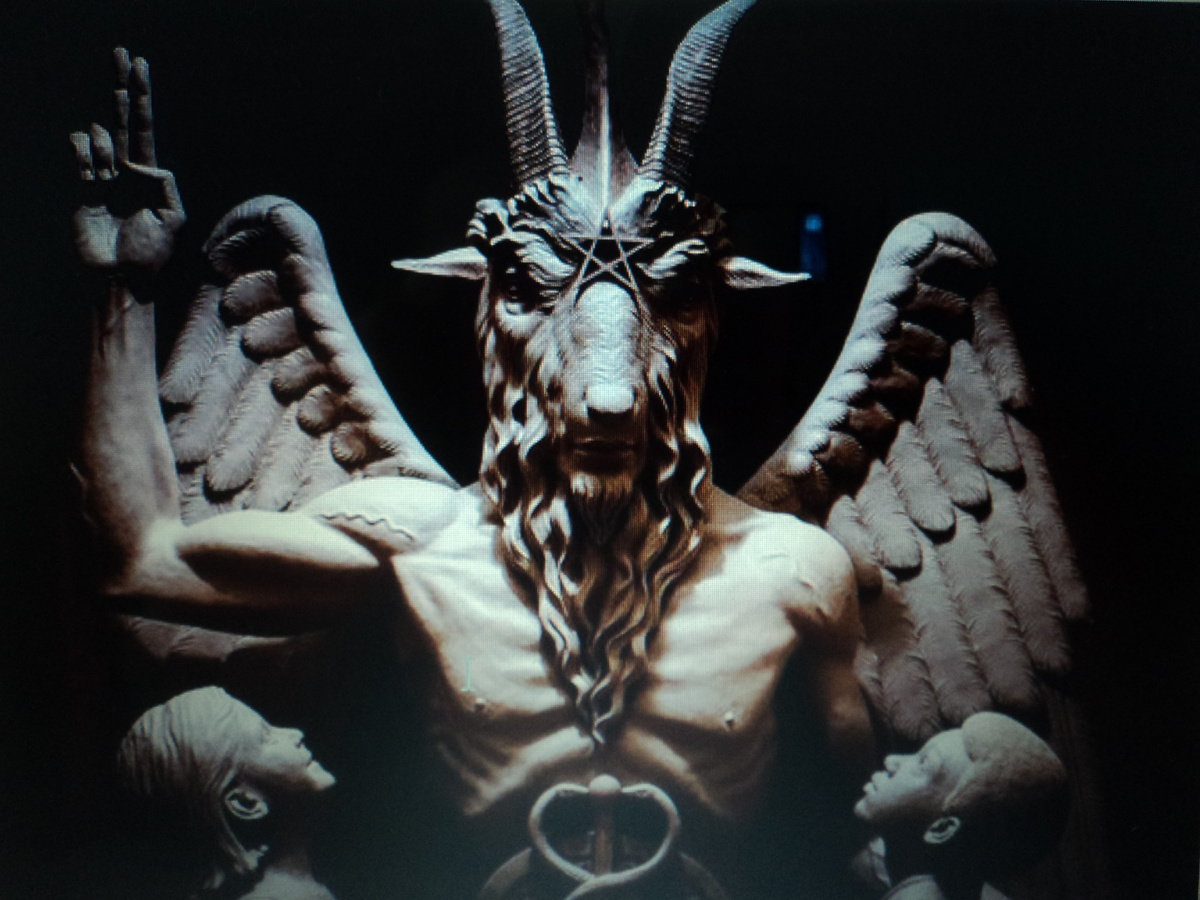 Бафомет - Зверь с 2-я рогами, число которого 666, ярый помощник Люцифера на Земле. 