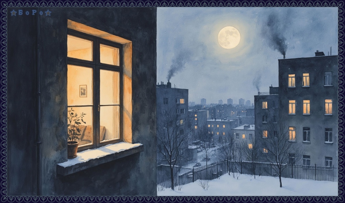 В зависимости от нашего состояния и взгляд из окна может порождать миллионы мыслей.