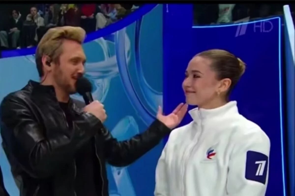    Валиева дала первое интервью Транькову после возвращения на соревнования