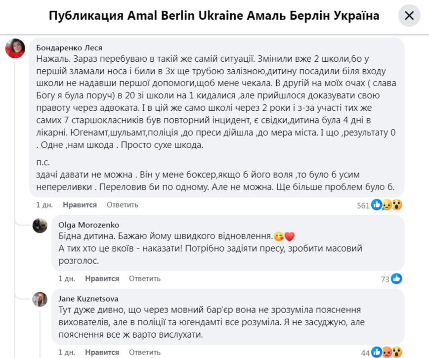    Детей украинских беженцев в детсадах и школах Германии душат и избивают железной трубой