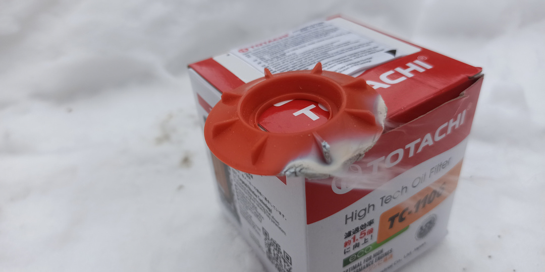 Totachi TC-1106 распил масляного фильтра