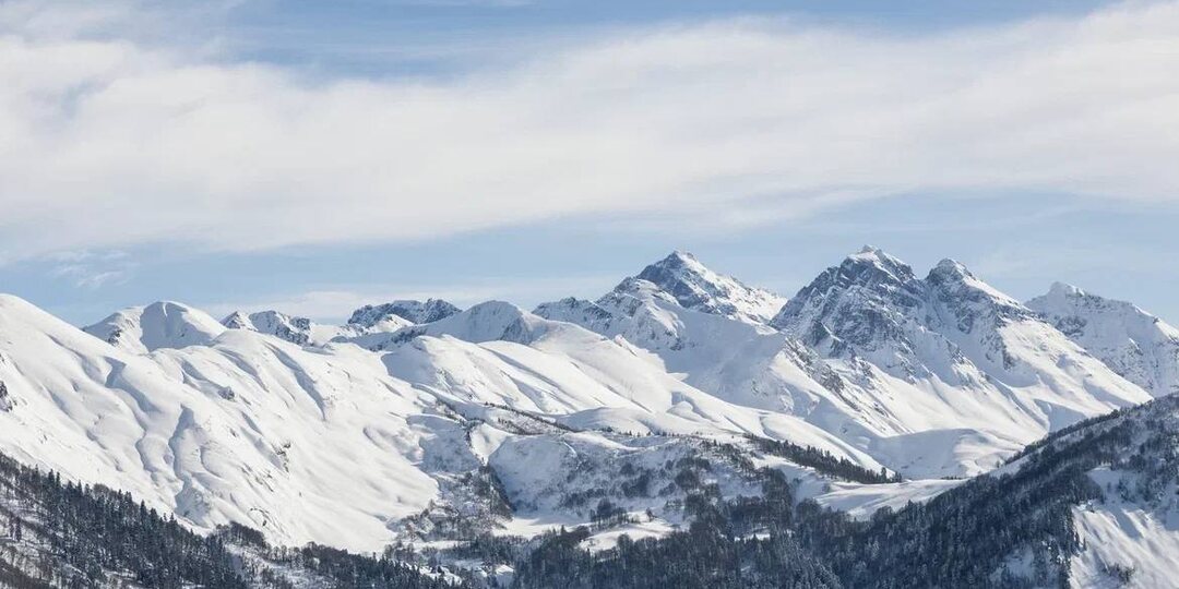 Сильный снег прогнозируется в горном кластере Сочи