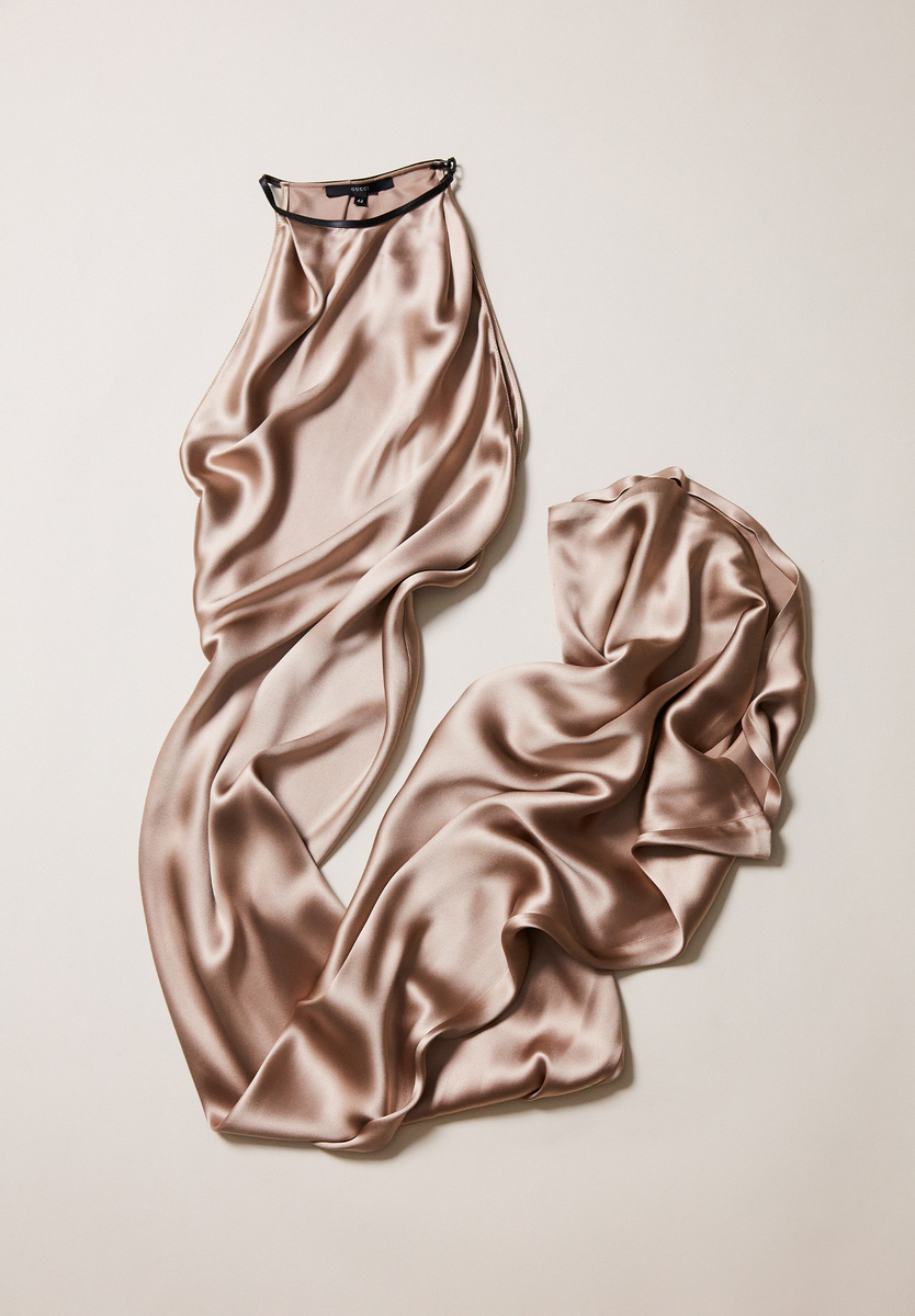 Вечернее платье Gucci by Tom Ford из шелка
