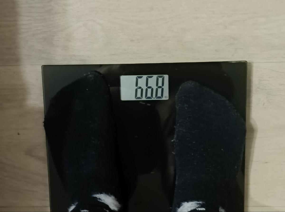 Очень хочется увидеть  67 килограммов во вторник по итогу этой недели 🙂