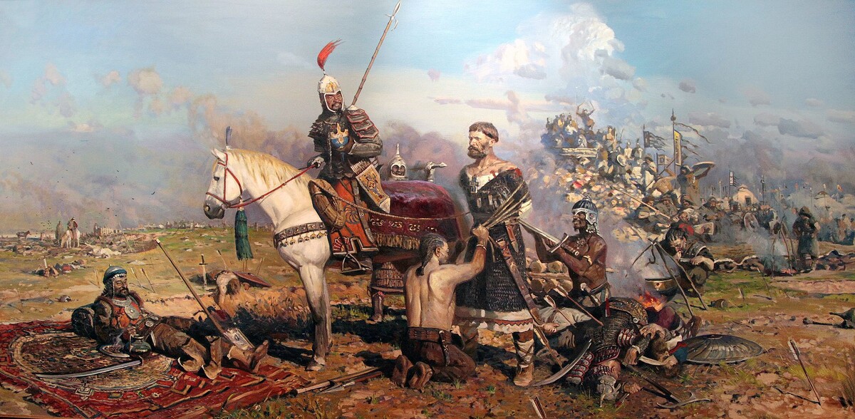 П. Рыженко. Битва на Калке.