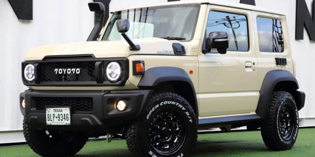 Придуман легкий способ превратить Suzuki Jimny в Toyota Land Cruiser