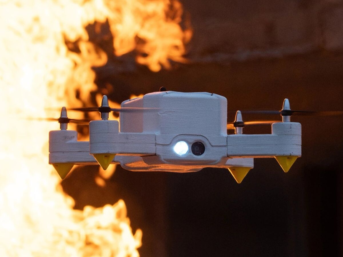    Пожарный коптер FireDrone поможет службам в спасательных операциях