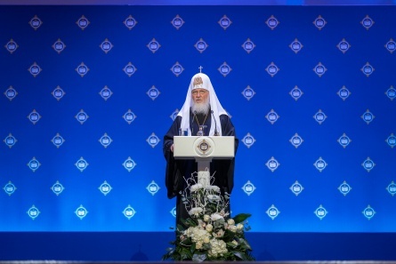Выступление Патриарха.