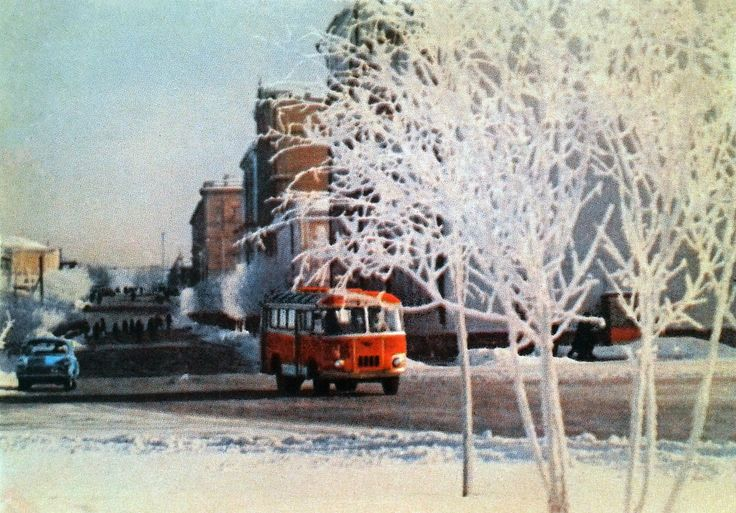 Зимой 1974 года междугородний автобус в метель заехал в город... которого не было на картах СССР.