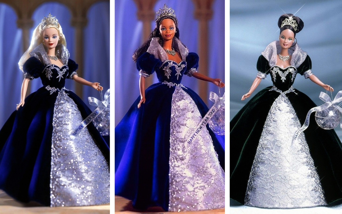 Millennium Princess Barbie The 1999 Holiday Edition. Маки, Нишель, Тереза. Фото из открытых источников.
