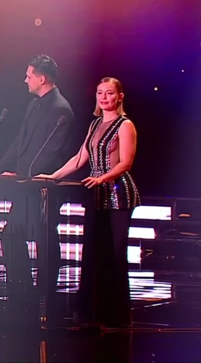 Юлия Пересильд на церемонии премии "Золотой Орёл" 