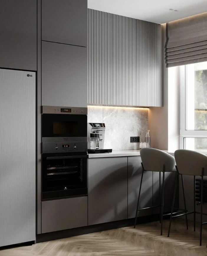 Дизайн проект угловой кухни