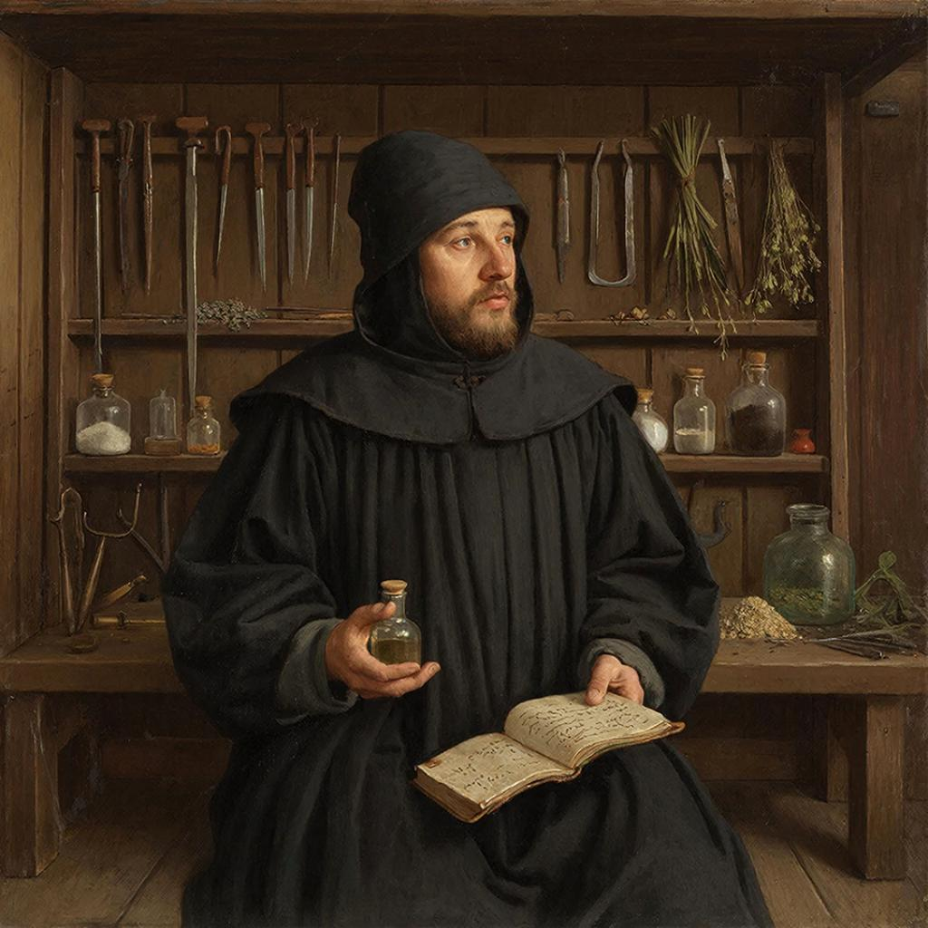 Врач средневековья 