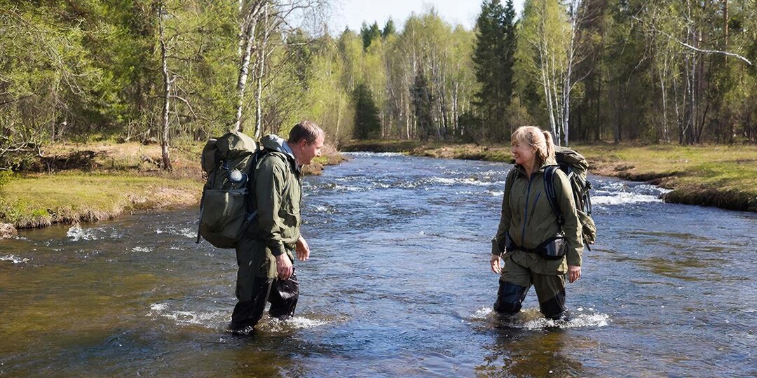 Как перейти весенний ручей без специальной обуви: лайфхак от кладоискателей