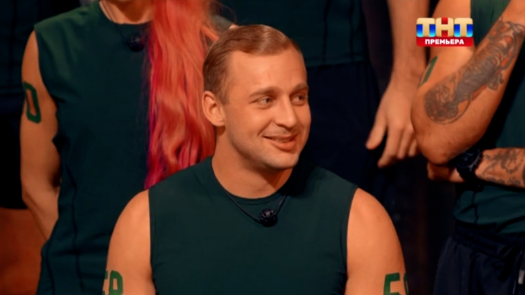 Кадр из шоу «Титаны. Битва сезонов»