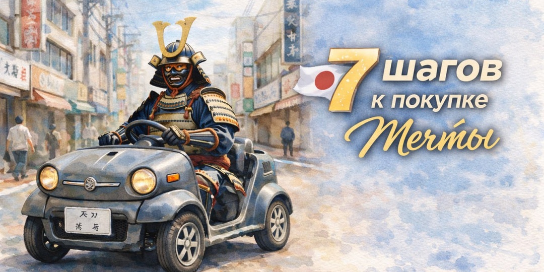 Как заказать авто из Японии с Nohara Auto: 7 шагов от идеи до ключей