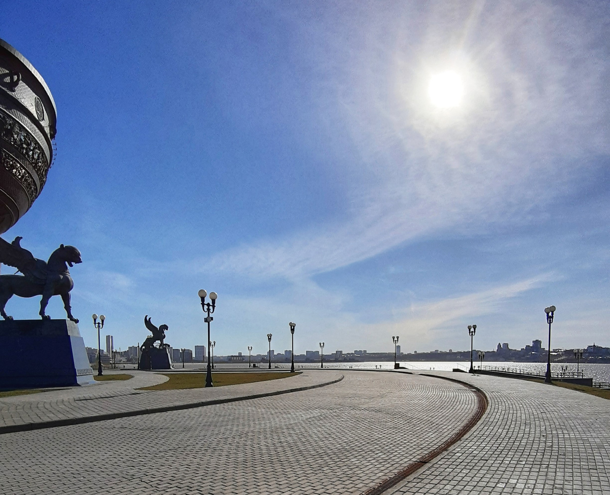 История Казани. Набережная Цетра семьи КАЗАН.