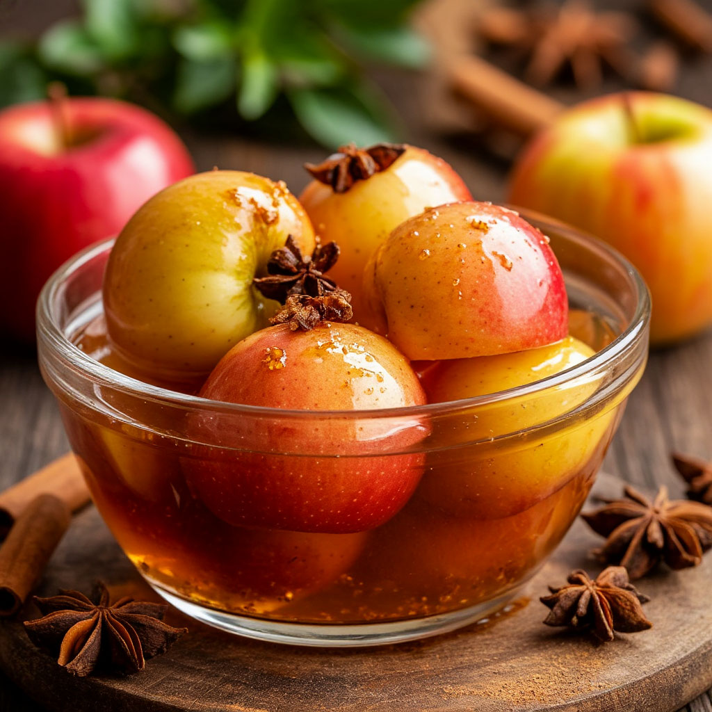 Яблоки китайка маринованные