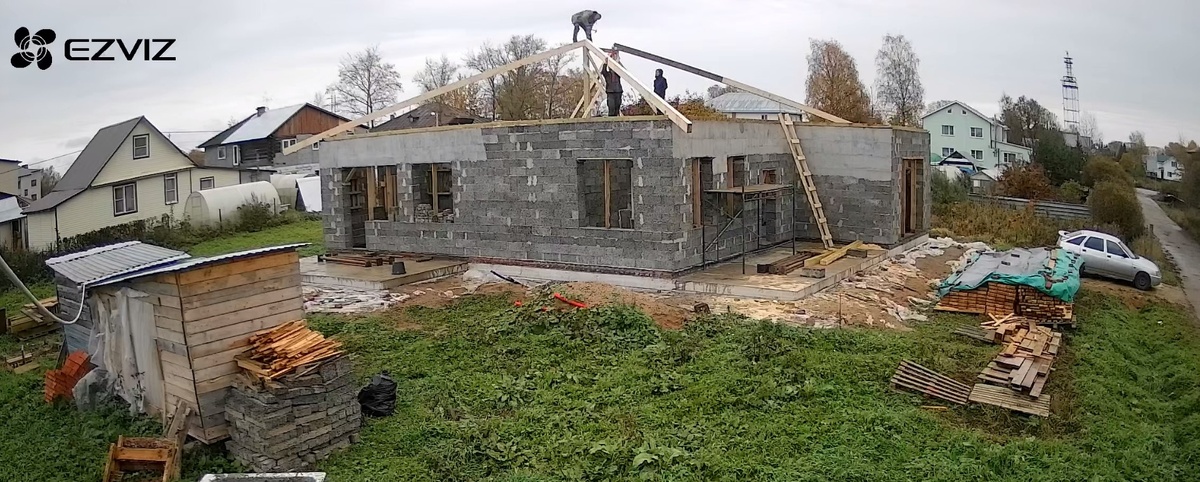 Начало стройки 