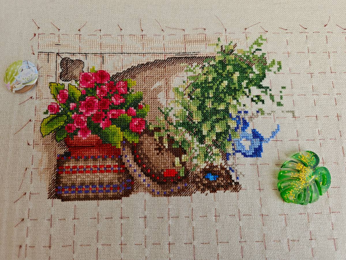 "Цветочная полка" от Алёны Кошкиной. Стало