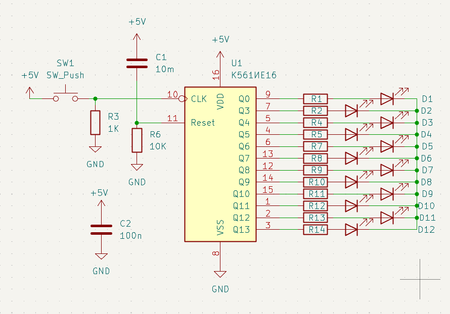 Макет для смелых. Способных нажать кнопку 8192 раза. 