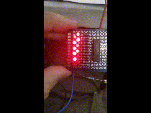 А тут я подключил генератор.