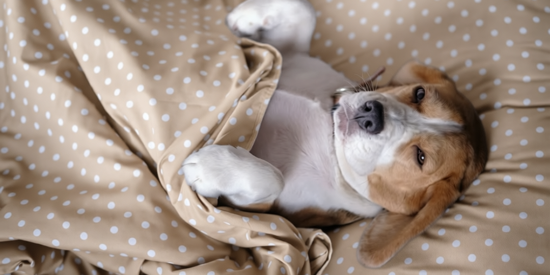 Не из-за вредности: почему собаки любят спать на подушке или под одеялом с хозяином. Как приучить собаку спать на своем месте