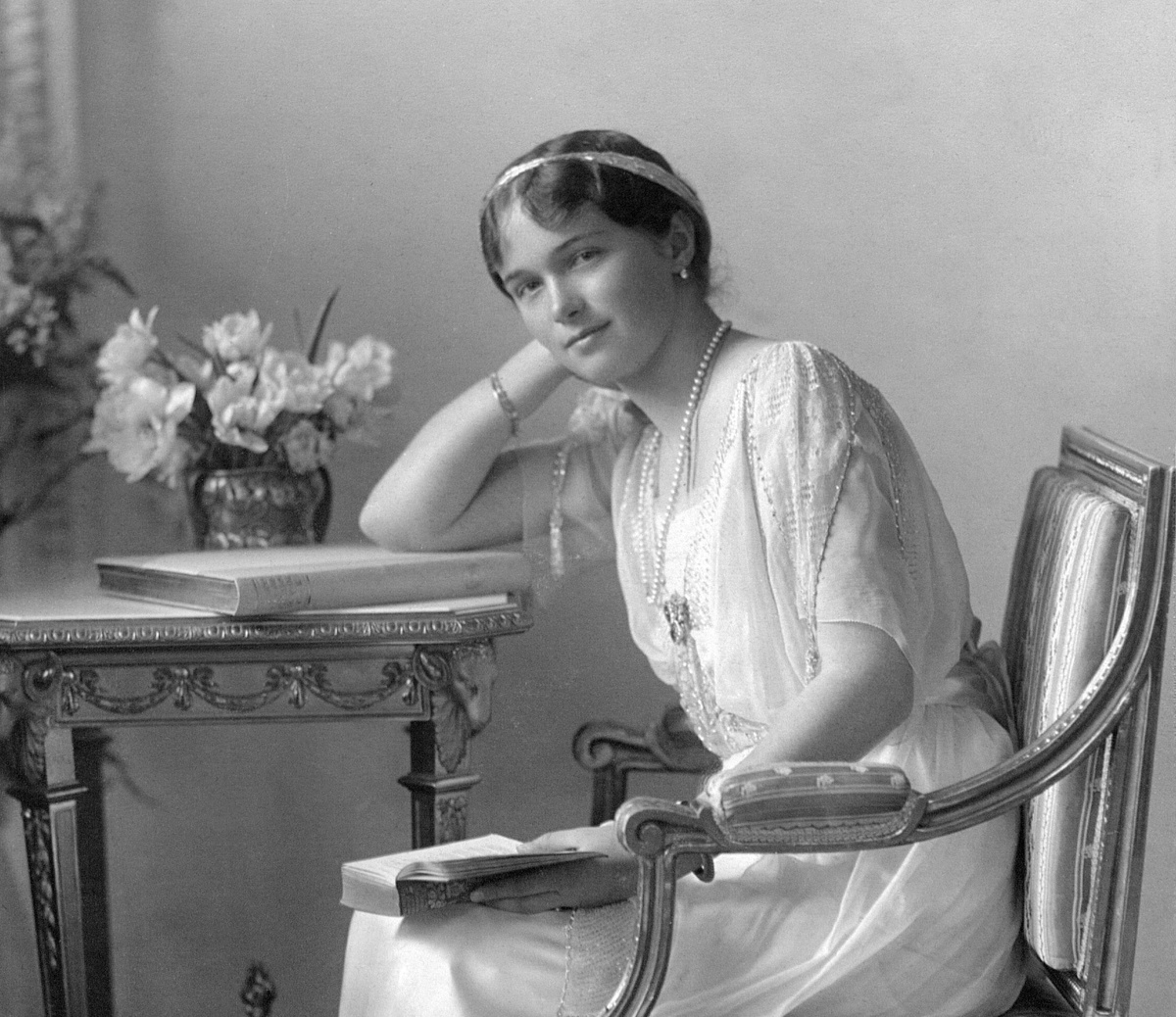 Великая Княжна Ольга Никаолевна в 1914 году. 