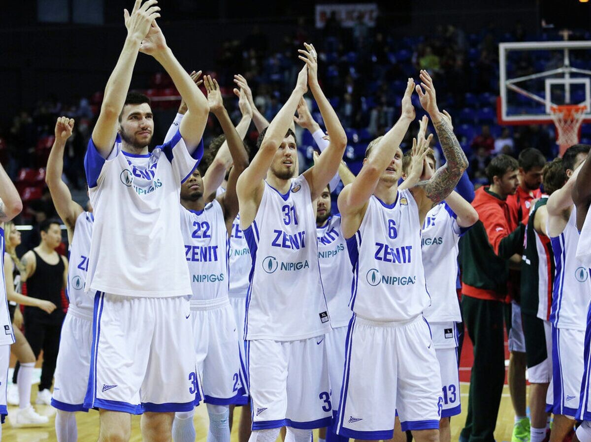    Баскетболисты "Зенита" | © Фото : Федор Обмайкин/БК "Локомотив-Кубань"