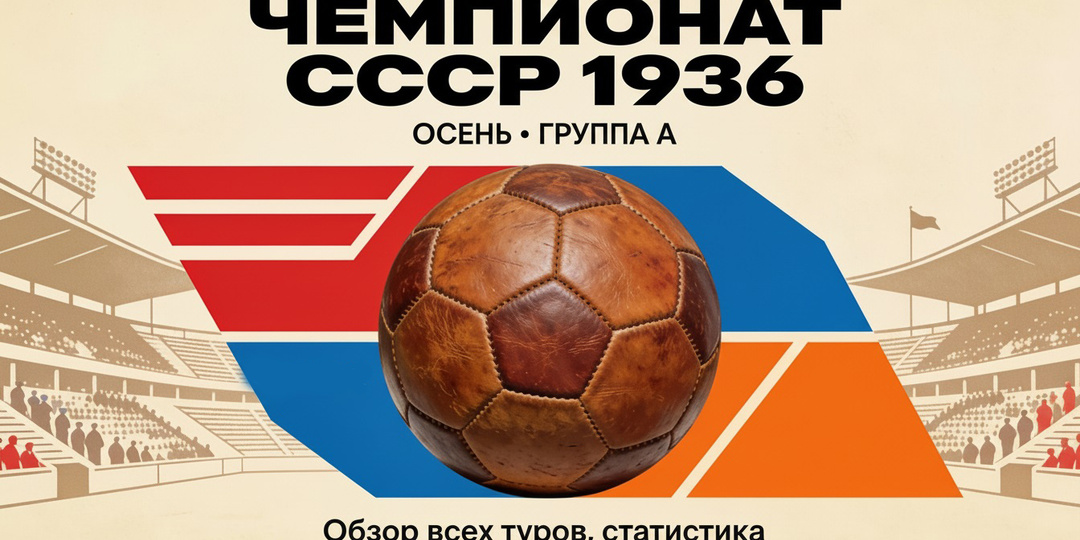 Чемпионат СССР 1936 (осень, группа "А"): обзор всех туров, статистика